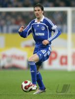 Fussball 1. Bundesliga: Schalke, KRSTAJIC Einzelaktion