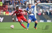 Fussball, 1. Bundesliga  Saison 2014/2015 Relegation: Karlsruher SC - Hamburger SV