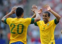 Fussball Internationales Freundschaftsspiel: Brasilien - Daenemark