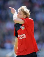 FUSSBALL  1. BUNDESLIGA  09/10    VfB Stuttgart - Bayer Leverkusen