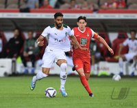 Fussball DFB Pokal 1. Runde 21/22: 1. FC Kaiserslautern - Borussia Moenchengladbach