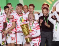 FUSSBALL DFB POKAL FINALE 21/22: SC Freiburg - RB Leipzig