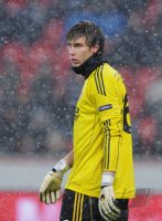 Fussball: Europa League, Saison 2010/2011: Torwart Fabian Giefer  (Leverkusen)