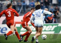 Fussball DFB Pokal, Saison 1988/1989: FC Bayern Muenchen - Karlsruher SC 3:4
