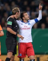 Fussball  DFB Pokal   Saison 2013/2014, 2. Hauptrunde: Hamburger SV - SpVgg Greuther Fuerth