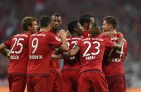 Fussball 1. Bundesliga Saison 2015/2016: FC Bayern Muenchen - Hamburger SV