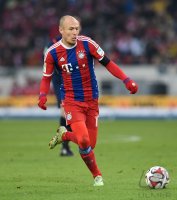 Fussball 1. Bundesliga Saison 14/15: Arjen Robben (FC Bayern Muenchen)