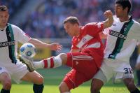 FUSSBALL 1. BUNDESLIGA: Bayern Muenchen - Gladbach