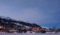 Stadtansicht Sankt Moritz