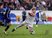 FUSSBALL  1. BUNDESLIGA  09/10    VfB Stuttgart - Hamburger SV