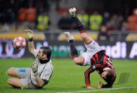 Fussball  SERIE A SAISON 2009/2010;  BECKHAM (AC Mailand )