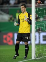 Fussball International EM 2012-Qualifikation:  David Loria (Kasachstan)
