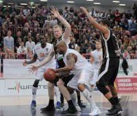 Basketball  1. Bundesliga  11/12  Walter Tigers Tuebingen - BBC Bayreuth
