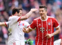 Fussball  1.Bundesliga   Saison 17/18: FC Bayern Muenchen - Hamburger SV