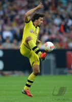 Fussball 1. Bundesliga, Supercup: FC Bayern Muenchen - Borussia Dortmund