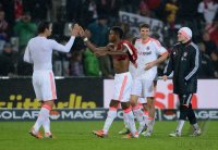 Fussball 1. Bundesliga  Saison 2012/2012: SC Freiburg - FC Bayern Muenchen