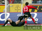 Fussball Bundesliga: Leverkusen - Kaiserslautern, Tor Brdaric