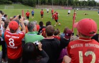 Fussball 1. Bundesliga 13/14 : Training beim FC Bayern Muenchen an der Saebener Strasse