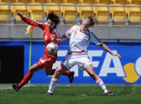 Fussball Frauen FIFA U 17  WM  2008   Daenemark - Korea DVR