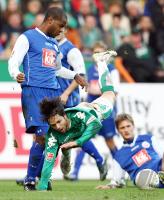 Fussball 1. Bundesliga: Werder - Rostock