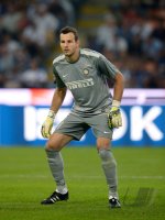 FUSSBALL SERIE A 2013/2014: Torwart Samir Handanovic (Inter Mailand)