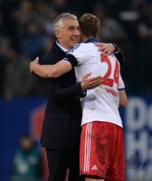 Fussball, 1. Bundesliga  Saison 2013/2014: Hamburger SV - Borussia Dortmund