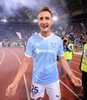 FUSSBALL SERIE A:  Miroslav Klose (Lazio Rom)