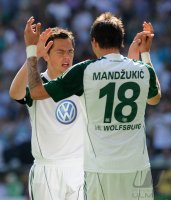 Fussball: 1. Bundesliga Saison 2010/2011: Wolfsburg - Koeln