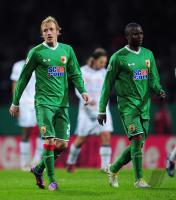 FUSSBALL, DFB Pokal Halbfinale: Bremen - FC Augsburg