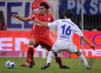 Fussball 1. Bundesliga: T Home Cup , Schalke 04 - VfB Stuttgart