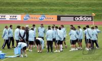 Fussball  WM 2006: Training Argentinien