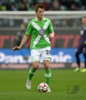 Fussball, 1. Bundesliga  Saison 2014/2015: VfL Wolfsburg - SC Freiburg