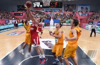 Basketball 1. Bundesliga 14/15 Hauptrunde:  Walter Tigers Tuebingen - Brose Baskets Bamberg