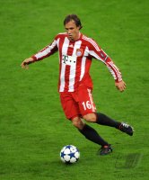 Fussball Champions League  Saison 2010/2011: Andreas Ottl (FC Bayern Muenchen)