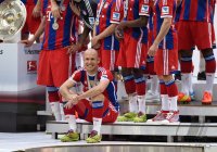 Fussball 1. Bundesliga  Deutscher Meister 14/15 FC Bayern Muenchen