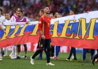 FUSSBALL WM 2018 Achtelfinale: Spanien - Russland