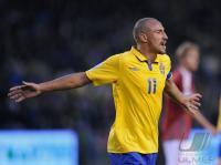 Fussball WM-Qualifikation: Henrik LARSSON (Schweden)