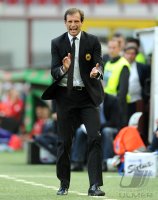 FUSSBALL SERIE A:  Trainer Massimilliano Allegri (AC Mailand)