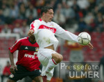 FUSSBALL   VfB Stuttgart - Bayer Leverkusen Spielszene