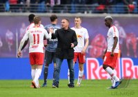 Fussball 1. Bundesliga Saison 18/19: RB Leipzig - FC Bayern Muenchen