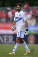 FUSSBALL 1. Bundesliga 13/14: Torwart Michele Arcari (Brescia Calcio)