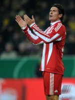 Fussball: DFB Pokal  Saison 2010/2011, Viertelfinale: Bayern, GOMEZ