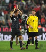 FUSSBALL Testspiel : Miroslav Klose, Thomas Kraft (v.li., FC Bayern Muenchen)
