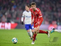 Fussball  1.Bundesliga   Saison 17/18: FC Bayern Muenchen - FC Schalke 04