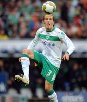 FUSSBALL 1. BUNDESLIGA: Bremen, PASANEN Einzelaktion