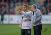 FUSSBALL  1. BUNDESLIGA  09/10  SC Freiburg  - SV Werder Bremen