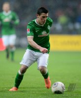 Fussball, 1. Bundesliga  Saison 2013/2014: SV Werder Bremen - Eintracht Braunschweig