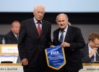 FUSSBALL 63. FIFA  Kongress auf Mauritius 2013: FIFA Praesident Joseph S. Blatter (Schweiz)