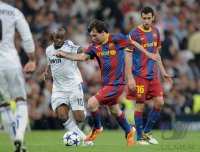 Fussball CHL  Saison 2010/2011:  Dribbling  Lionel Messi (Barca)