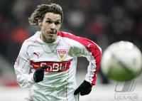 Fussball 1. Bundesliga: Stuttgart, TIFFERT Einzelaktion am Ball